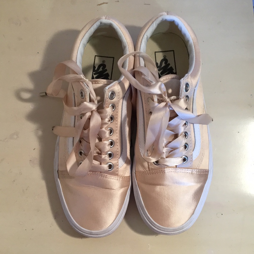 Satin Blush VANs - Picture 2 of 4